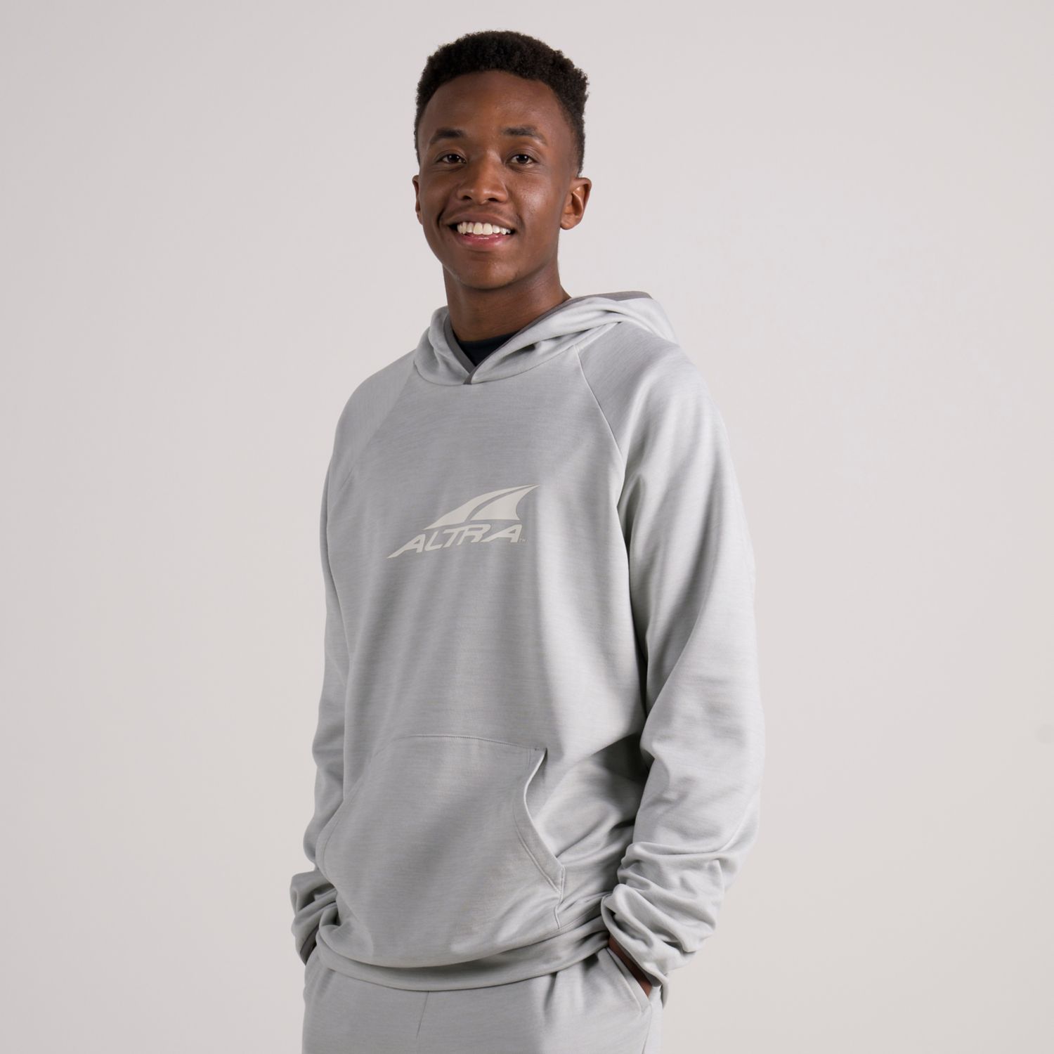 Altra Everyday Men's Hoodie Grey | South Africa-26403179